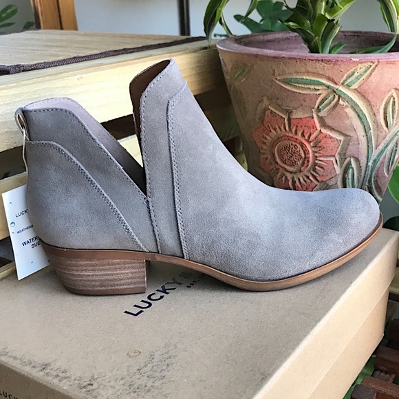 Lucky Brand Shoes - Lucky Brand Suede booties